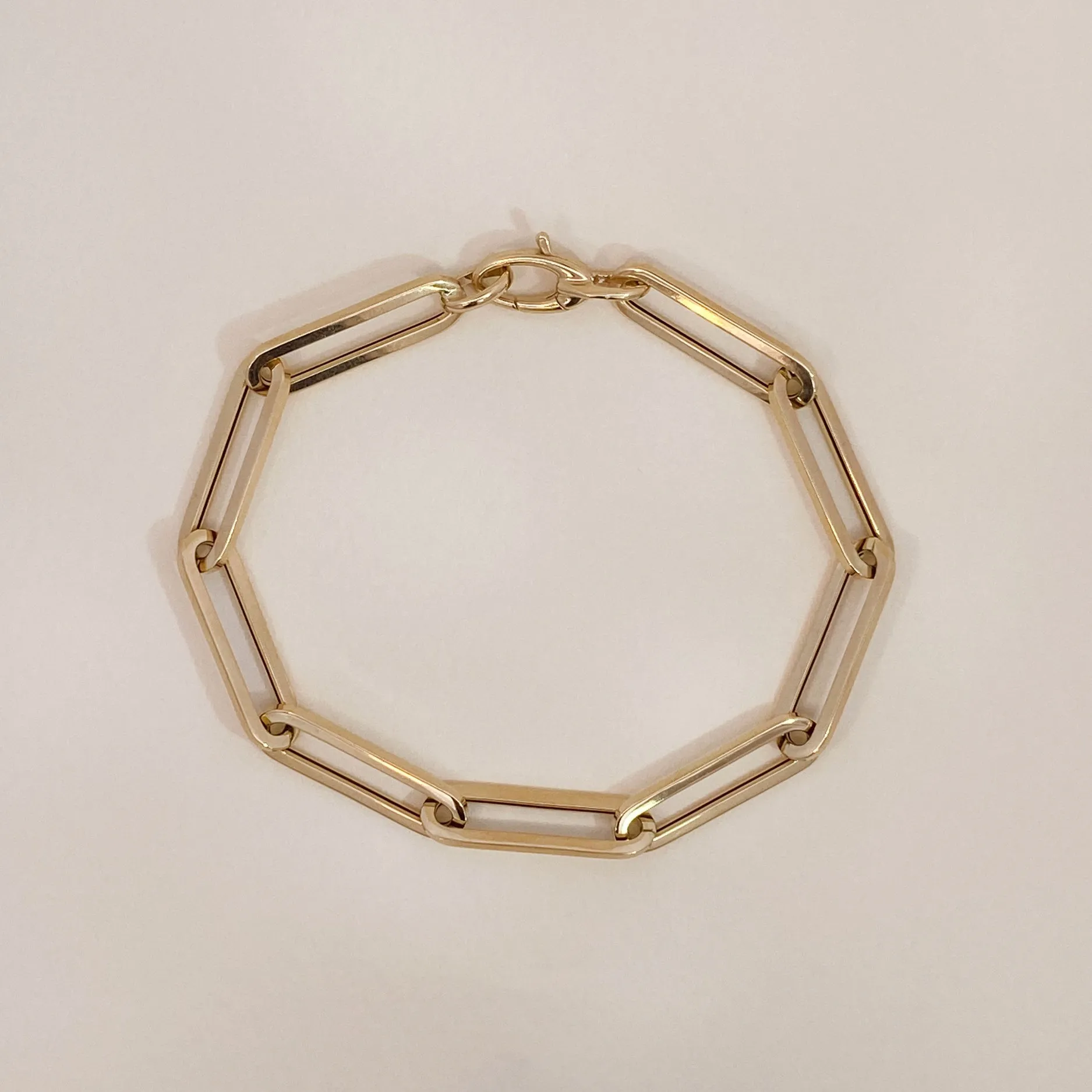 Statement Paperclip Bracelet