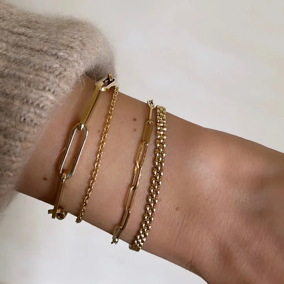 Statement Paperclip Bracelet