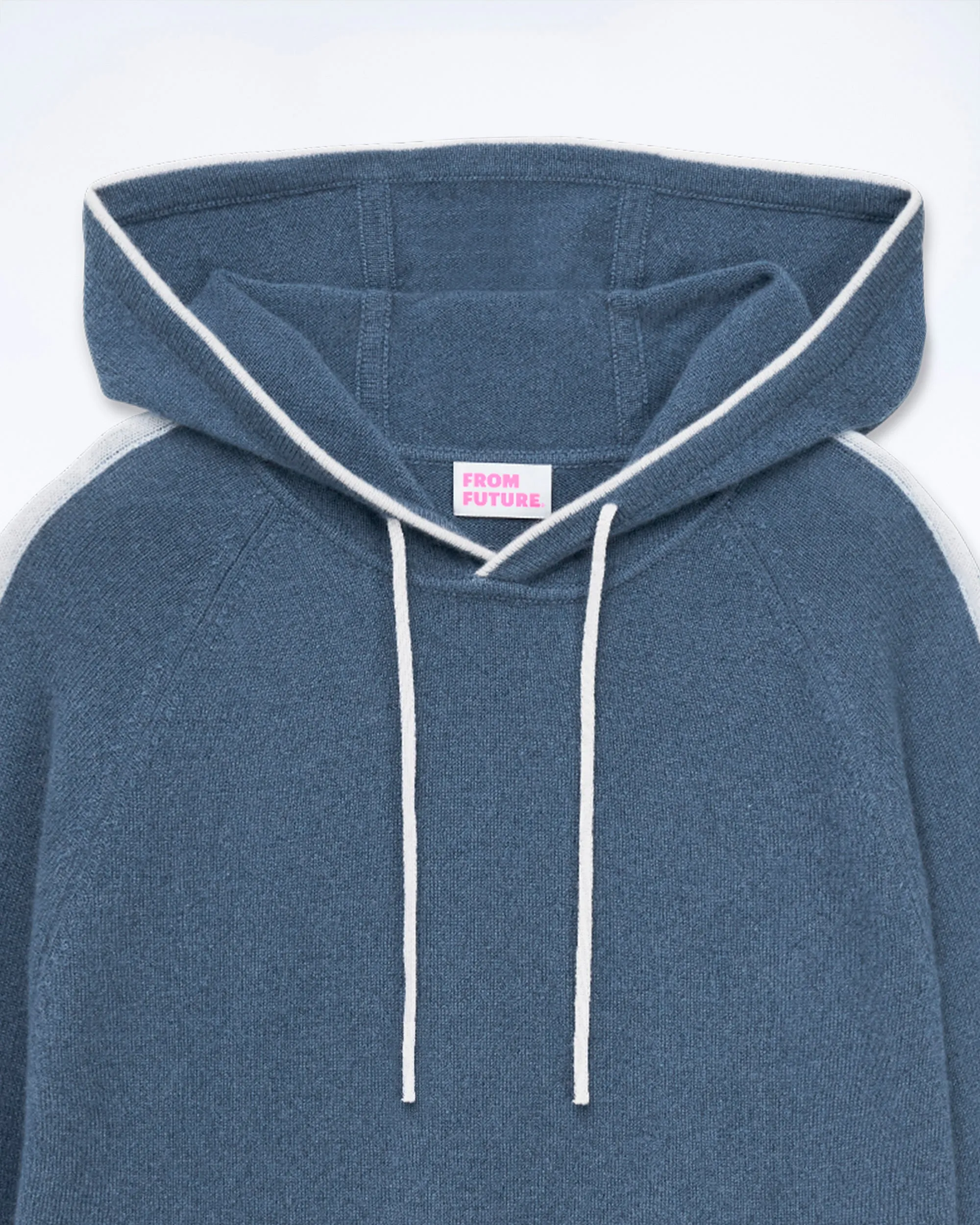 Striped Hoodie Sweater (S24 / MEN / Storm Blue)