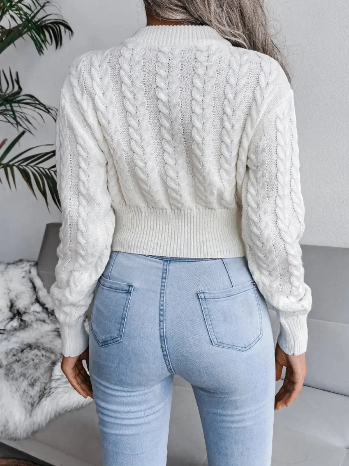 'Suri' Cable-Knit Sweater