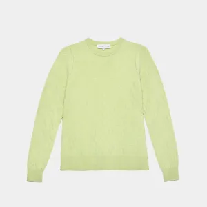 Sweater Cashmere Citron YY Logomania