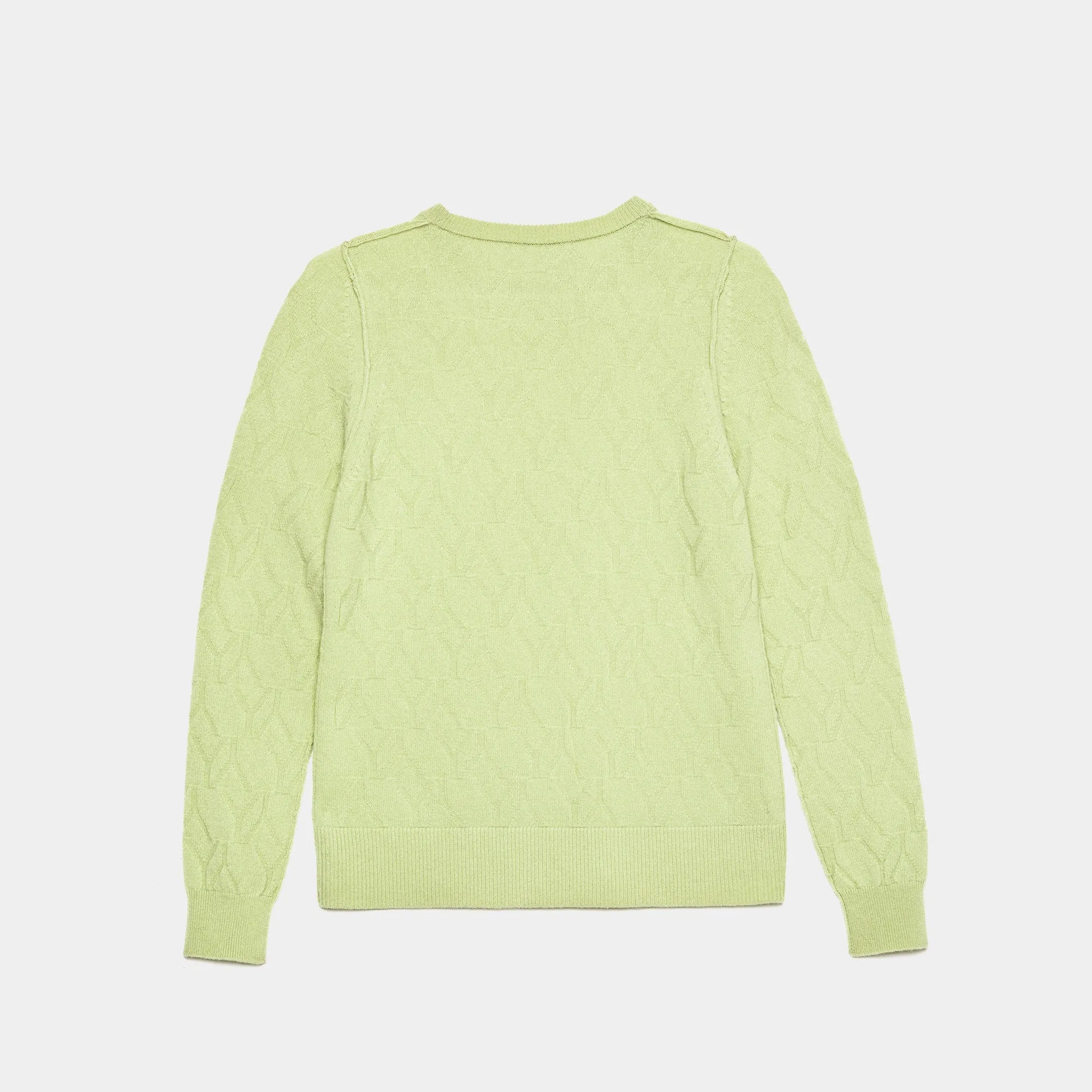 Sweater Cashmere Citron YY Logomania