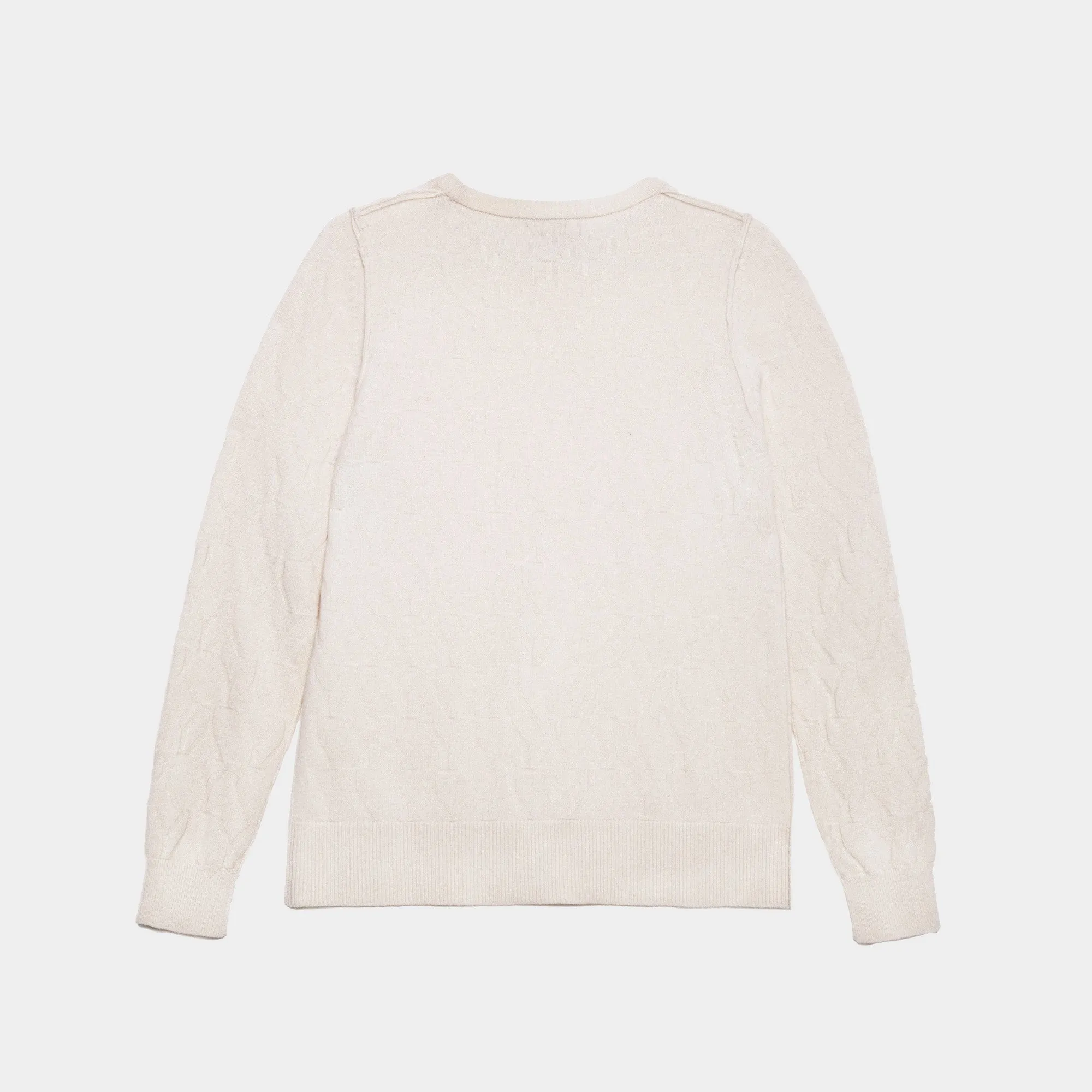 Sweater Cashmere off white YY Logomania