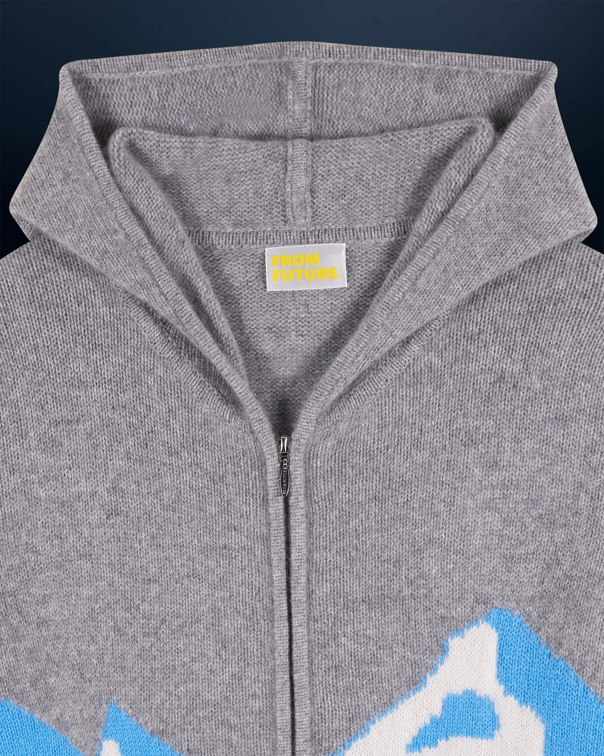 Sweater Hoodie Mountain (H24 / WOMEN / Ecru)