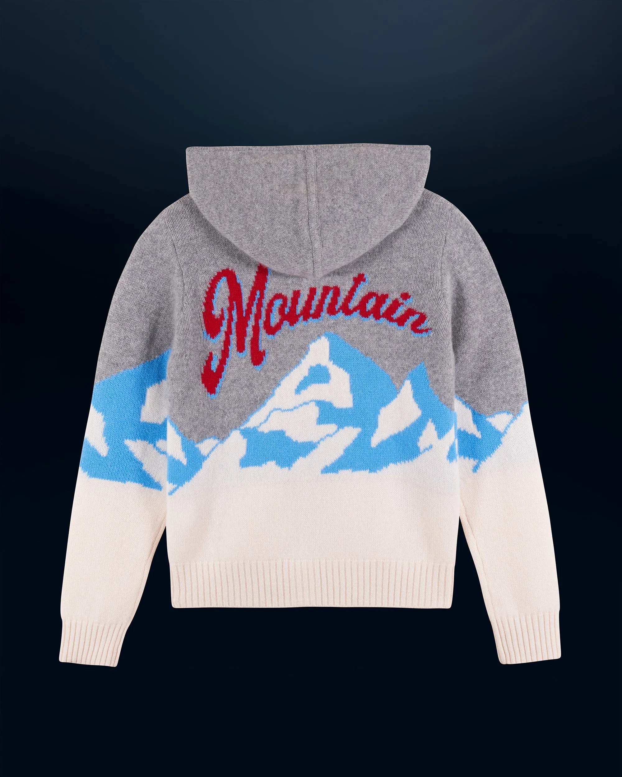 Sweater Hoodie Mountain (H24 / WOMEN / Ecru)