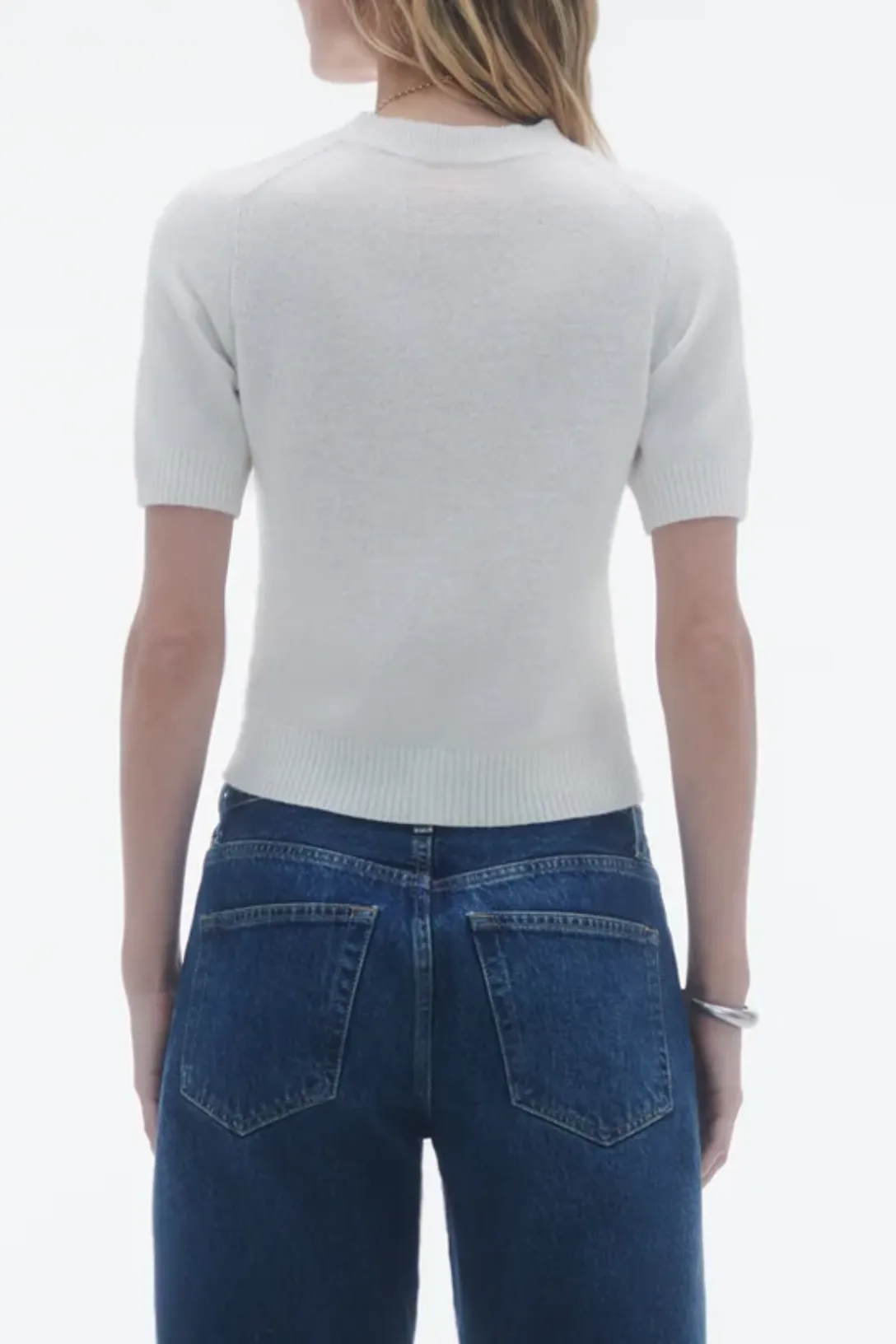 Sweater Tee | Cream
