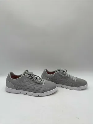 SWIMS Men’s Breeze Tennis Knit Sneakers Grey Size 8 - Very Good