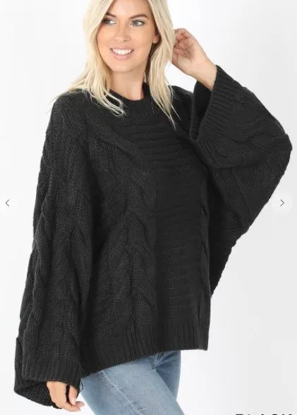 TAHOE CABLE KNIT SWEATER