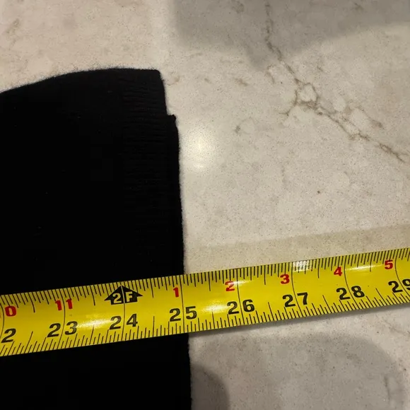 Talbots Cashmere Fold over Mock neck Sweater