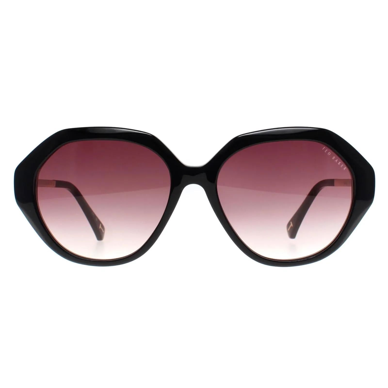 Ted Baker Sunglasses TB1731 Georgi 001 Black Brown Gradient