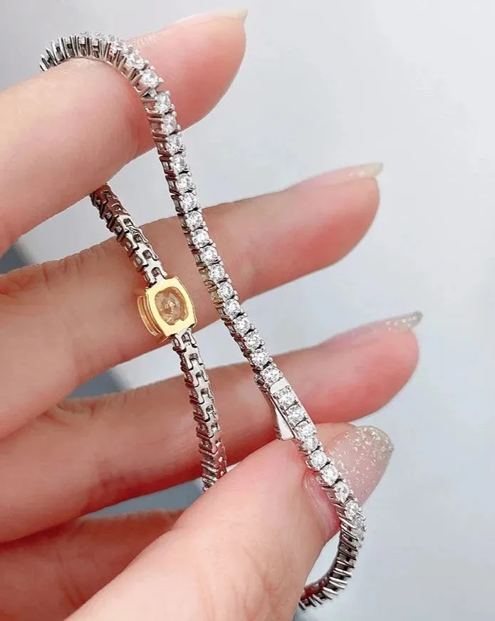 Tennis Bracelets For Women - SSBL025-Serenity