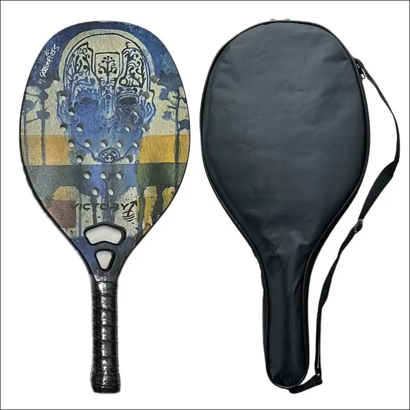 Tennis racket for best partner 2023 big sells carbon and glass fiber beach tennis racket