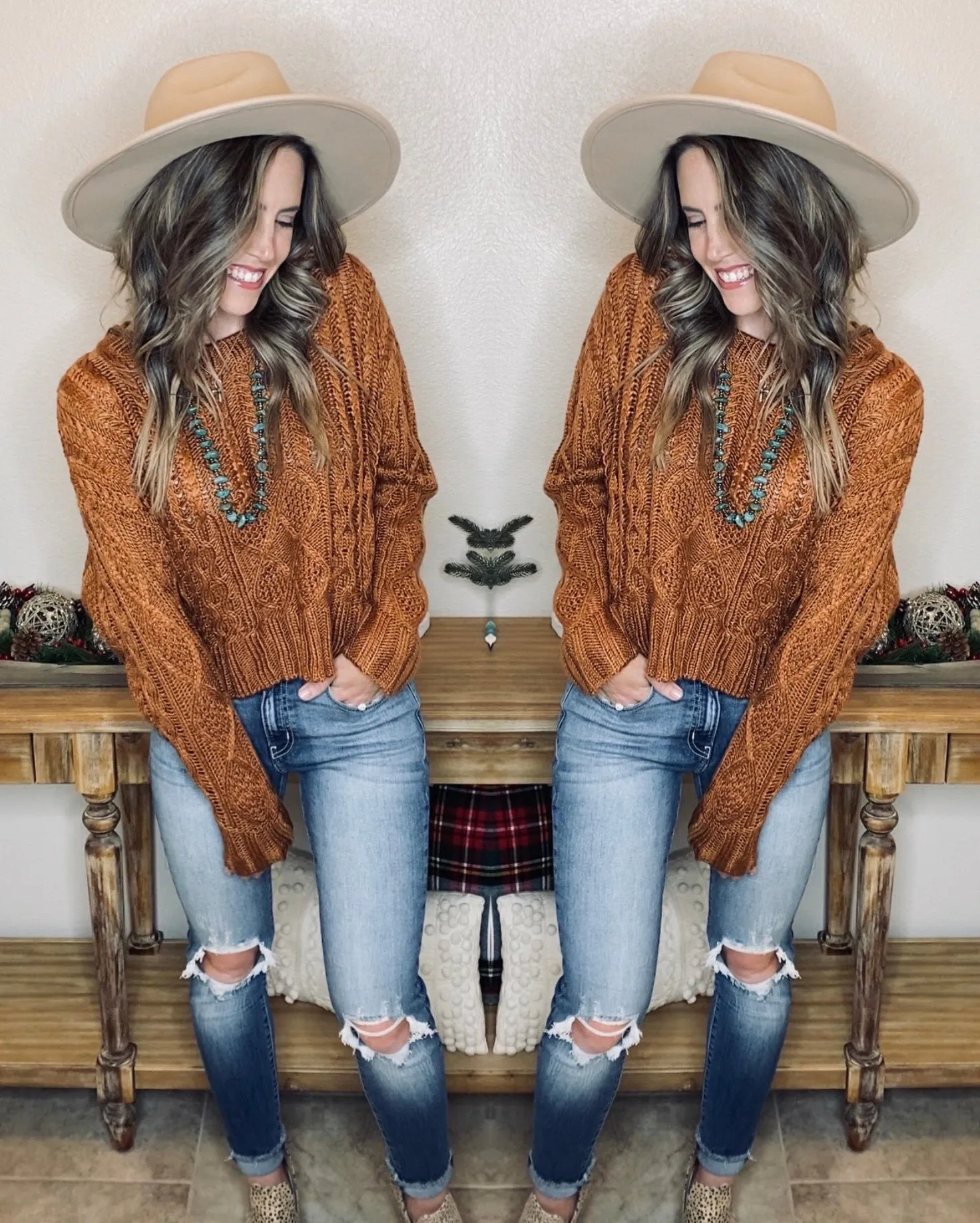 The 7&7 Crop Sweater