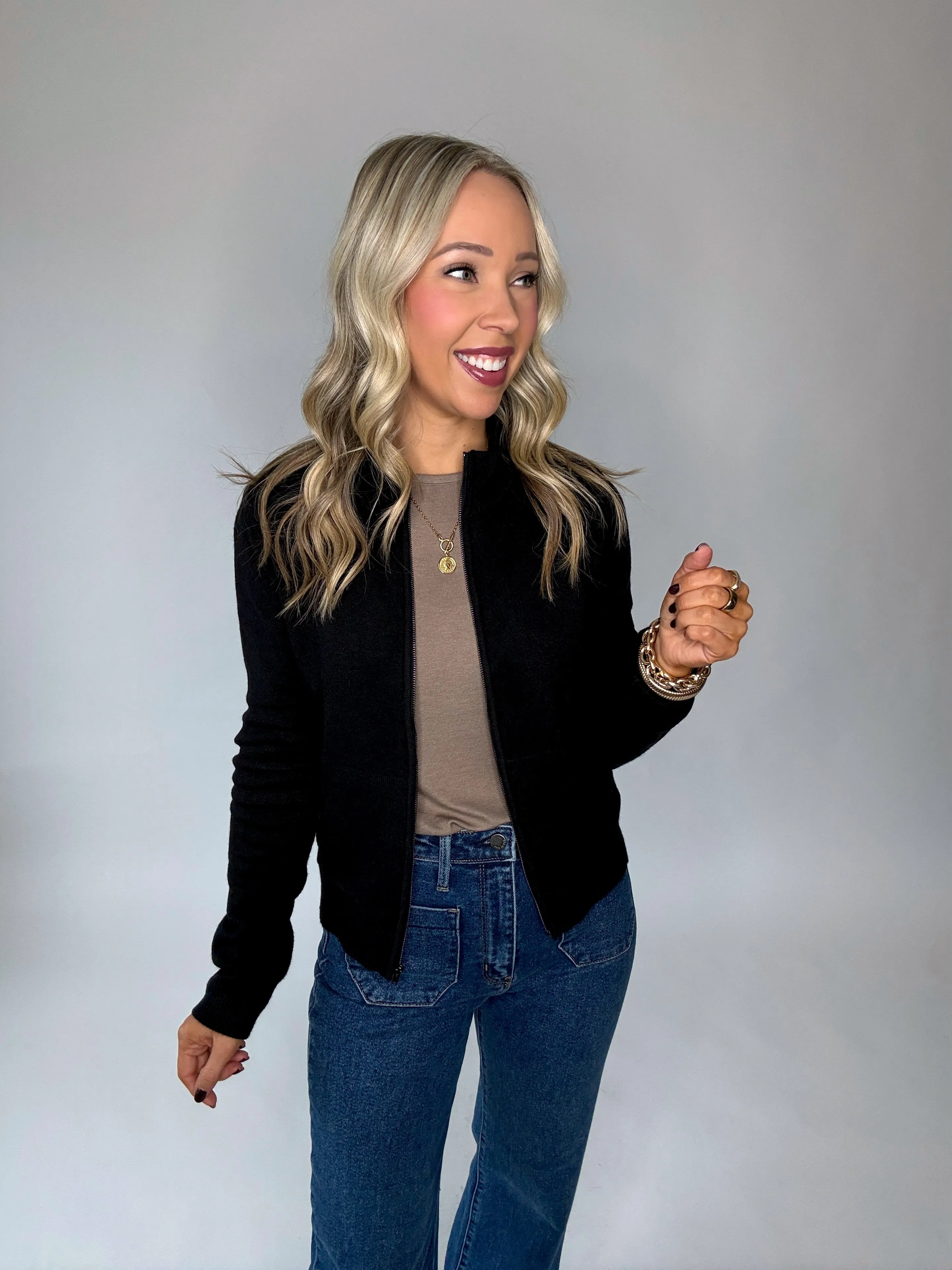 The Allison Sweater - Black