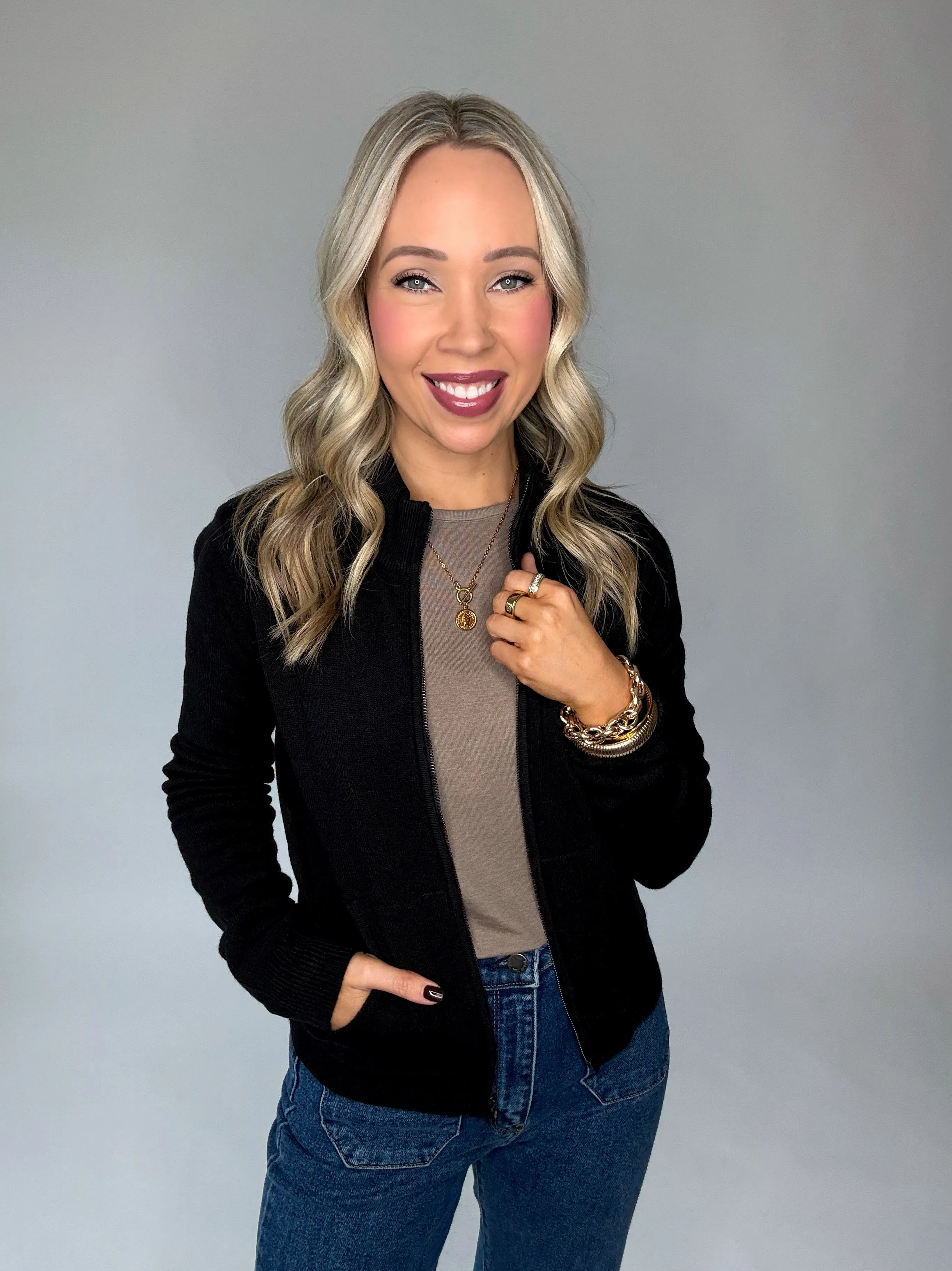 The Allison Sweater - Black