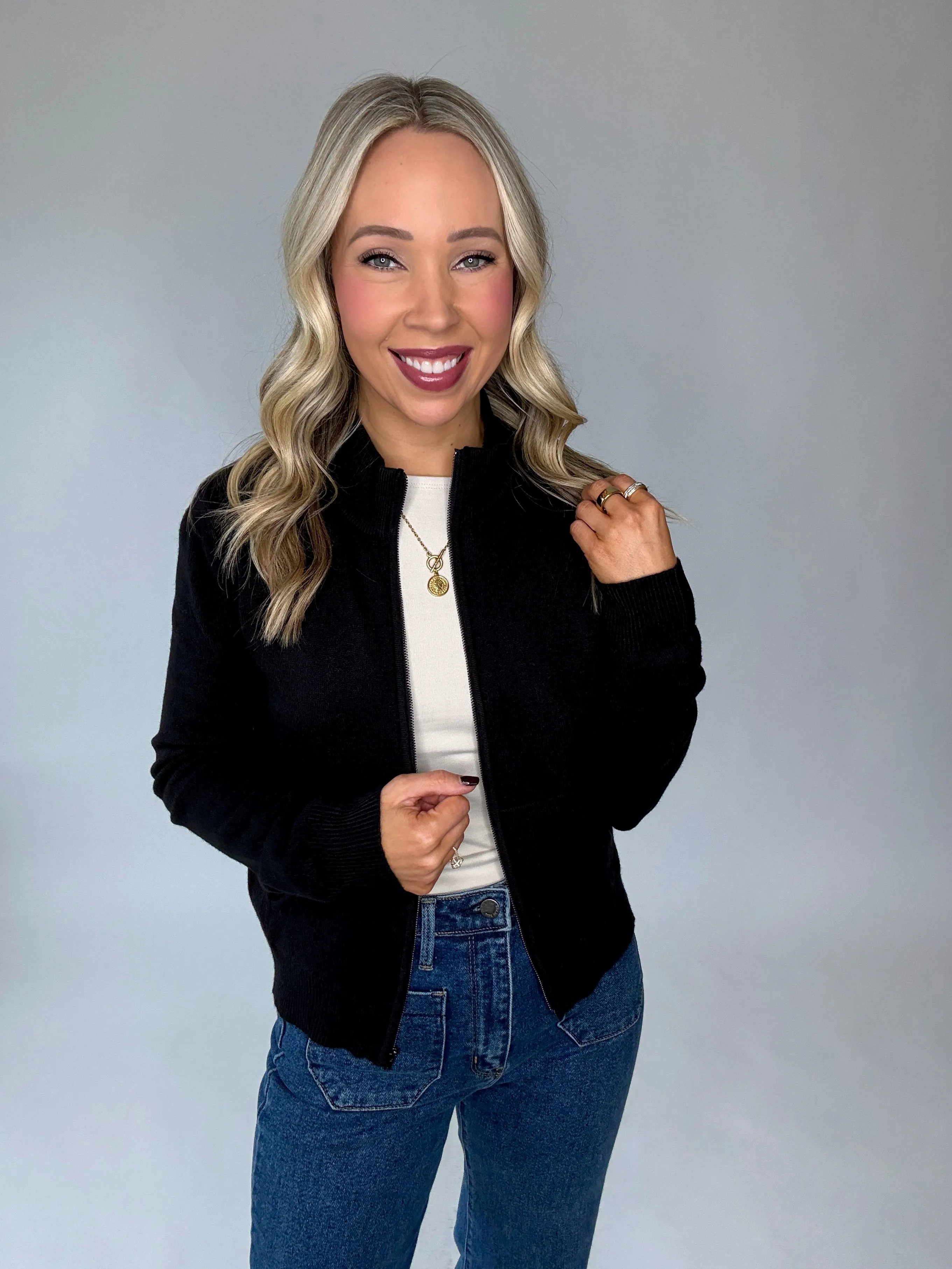 The Allison Sweater - Black