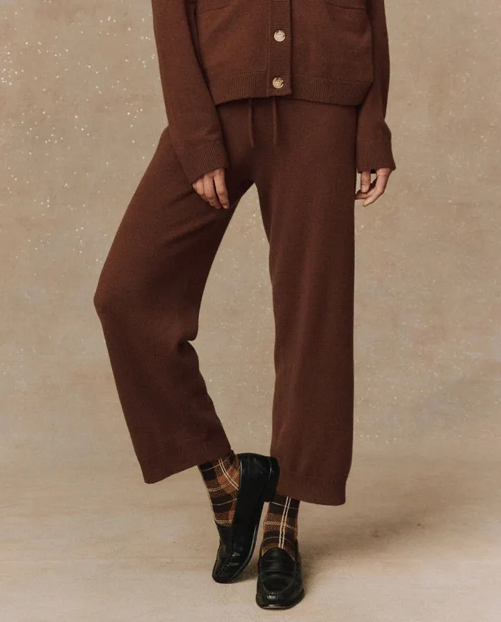 The Cashmere Lantern Pant in Santal