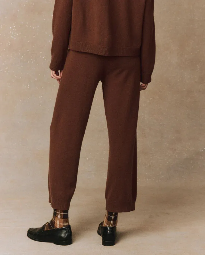 The Cashmere Lantern Pant in Santal