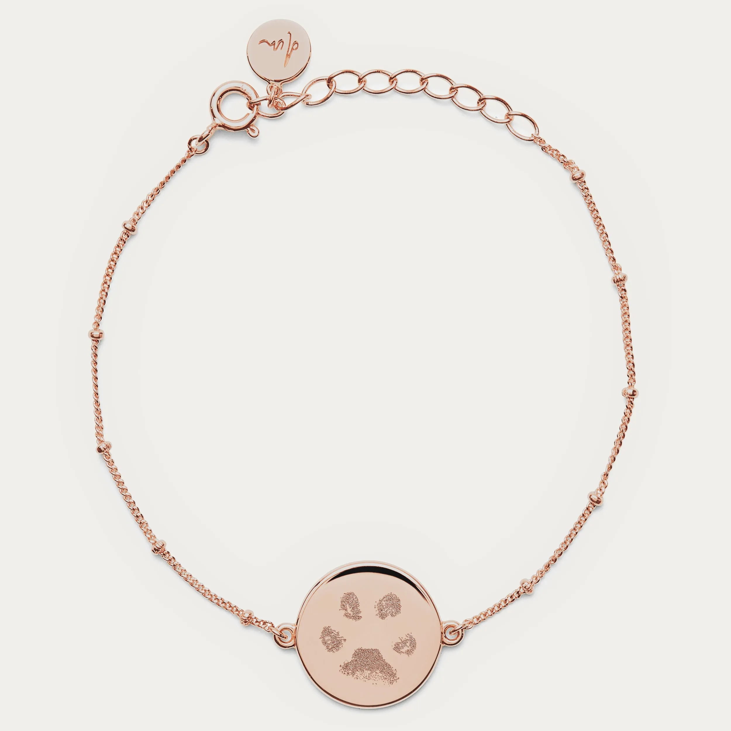 The Paw Print Bracelet | Bobble Chain