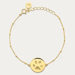 The Paw Print Bracelet | Bobble Chain