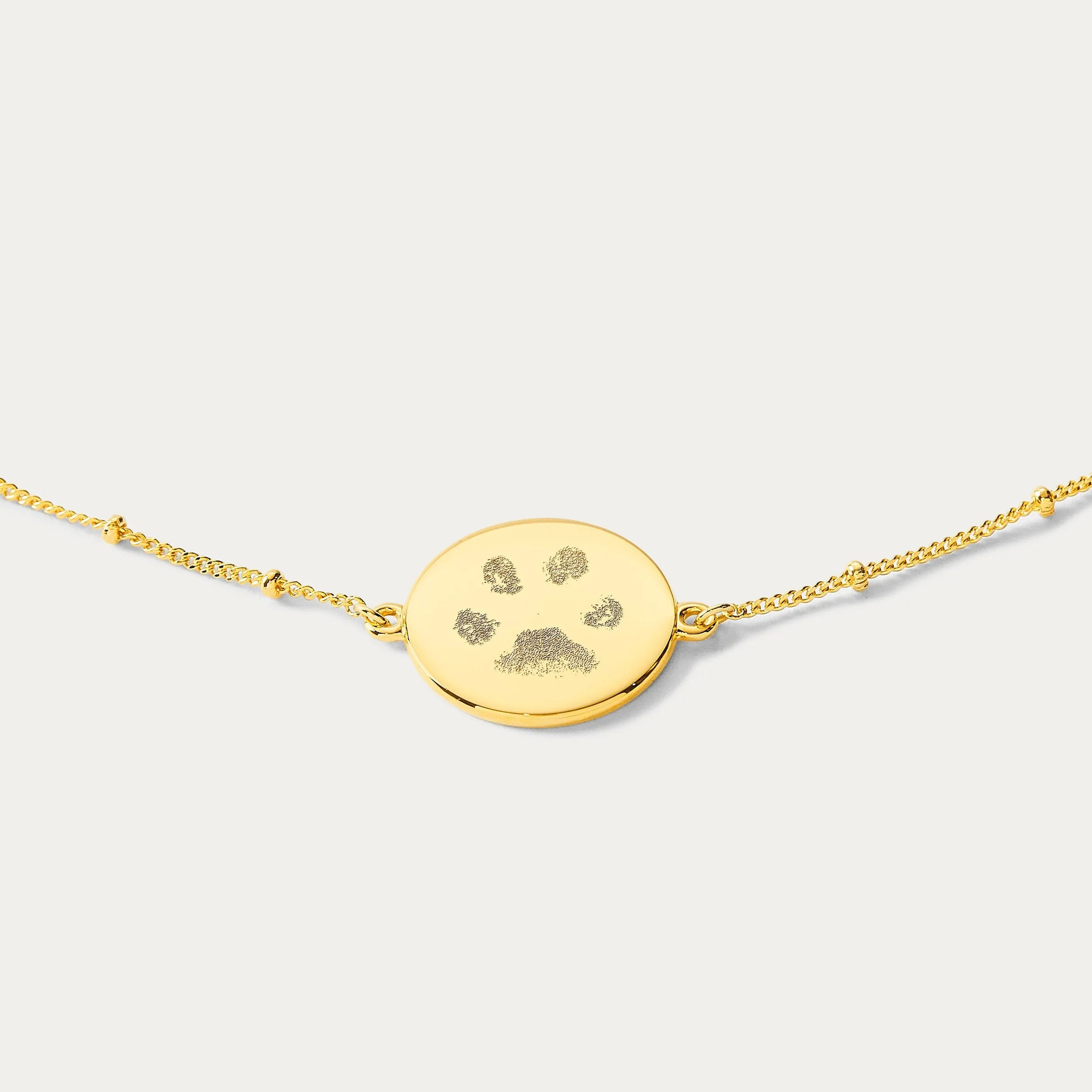 The Paw Print Bracelet | Bobble Chain