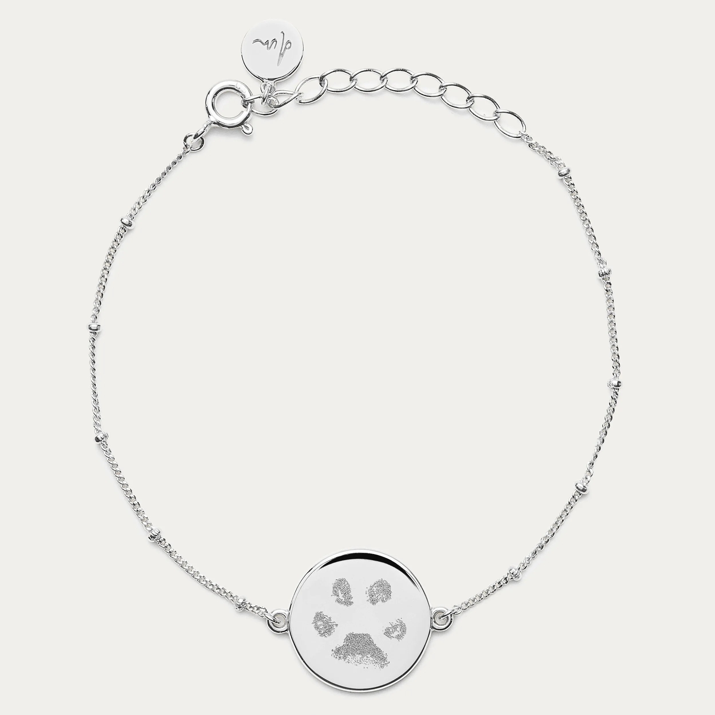 The Paw Print Bracelet | Bobble Chain