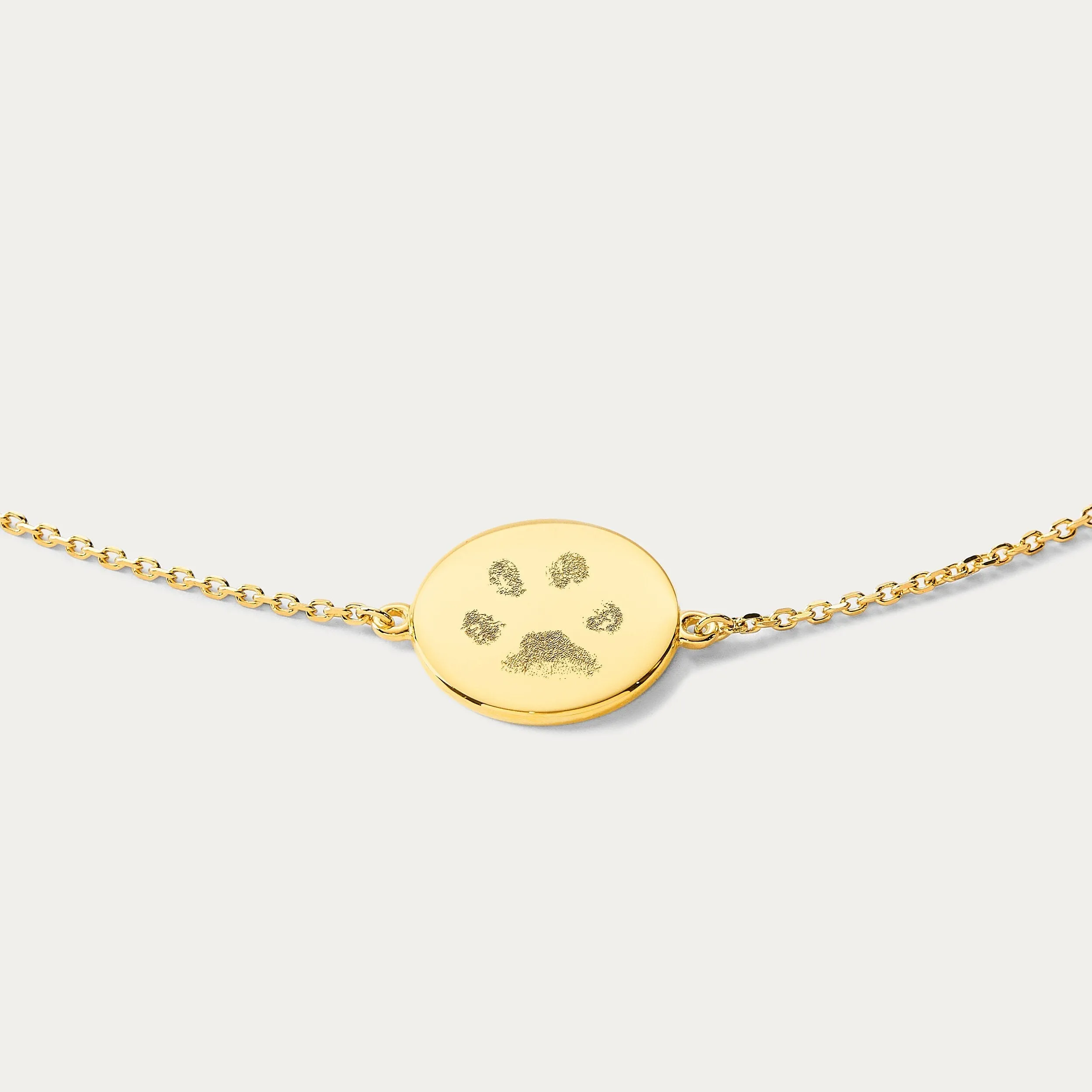 The Paw Print Bracelet | Diamond Chain