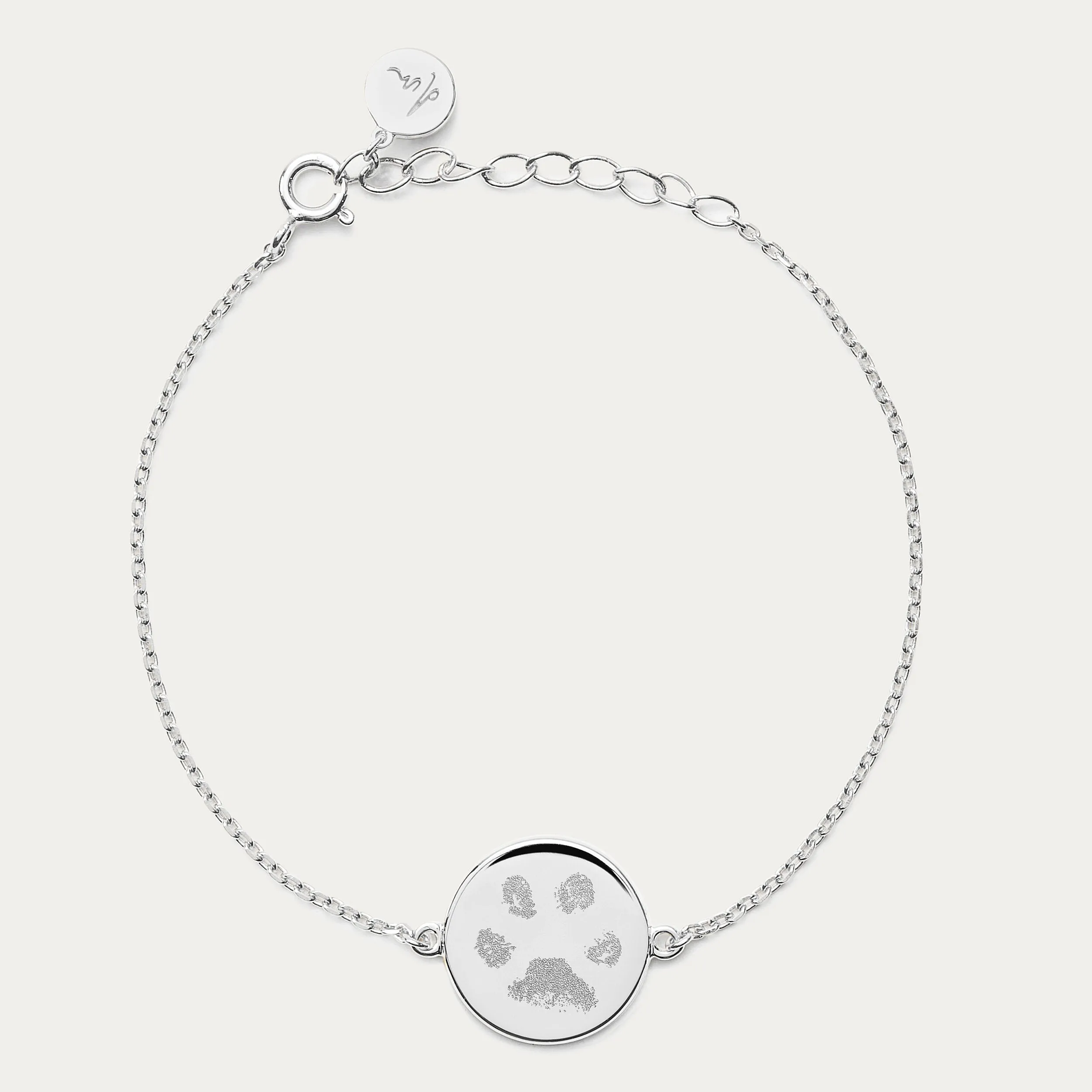 The Paw Print Bracelet | Diamond Chain