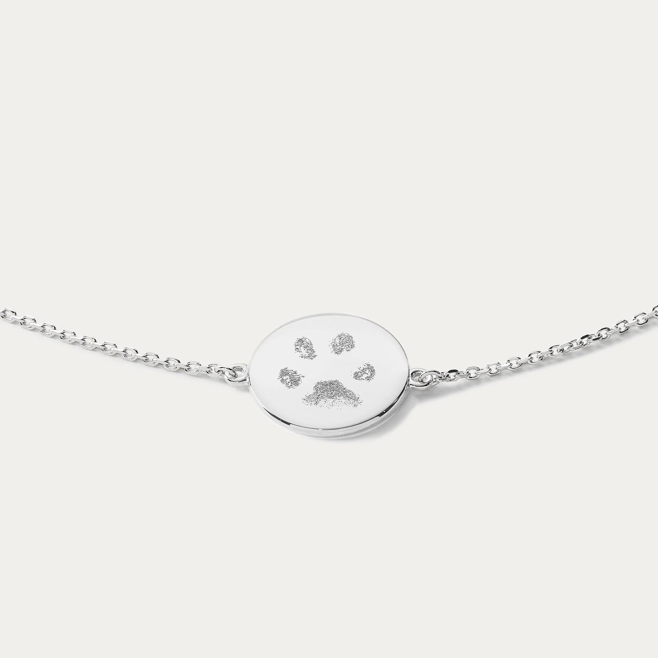 The Paw Print Bracelet | Diamond Chain