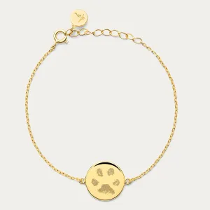 The Paw Print Bracelet | Diamond Chain
