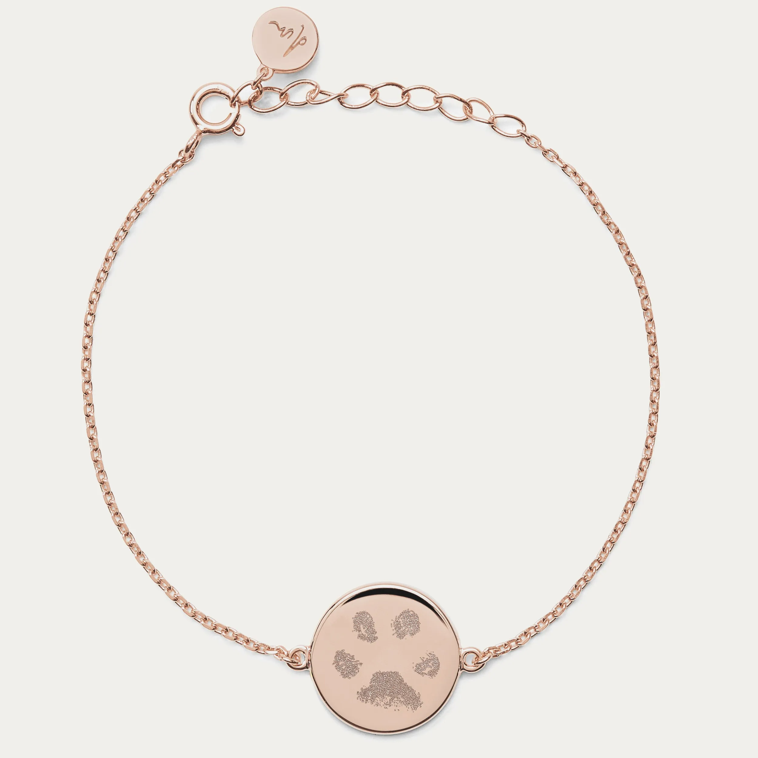 The Paw Print Bracelet | Diamond Chain