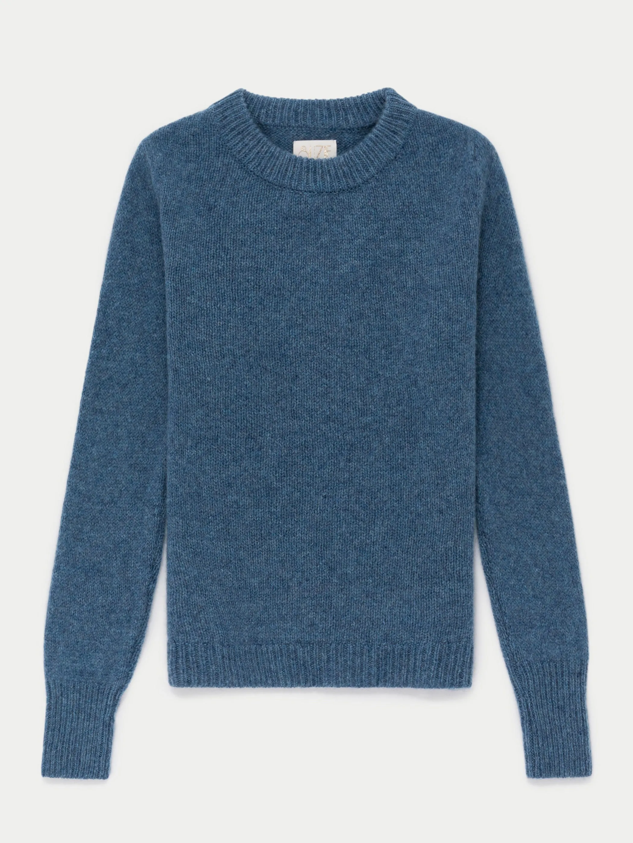 The Sarra Bracelet Crewneck Sweater in Cashmere