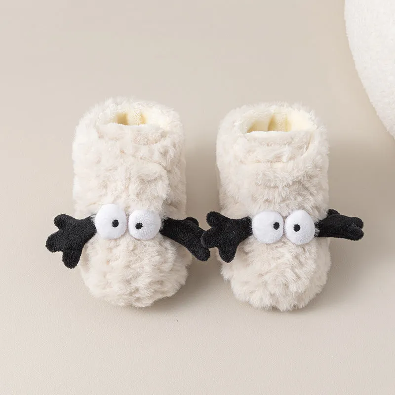 Thick Warm Toddler Booties Born Soft Bottom Kid's Shoes