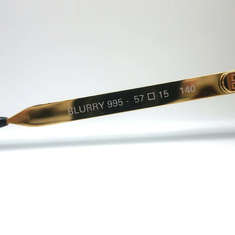 Thierry Lasry Blurry Mirrored Sunglasses Gold/Blue 995