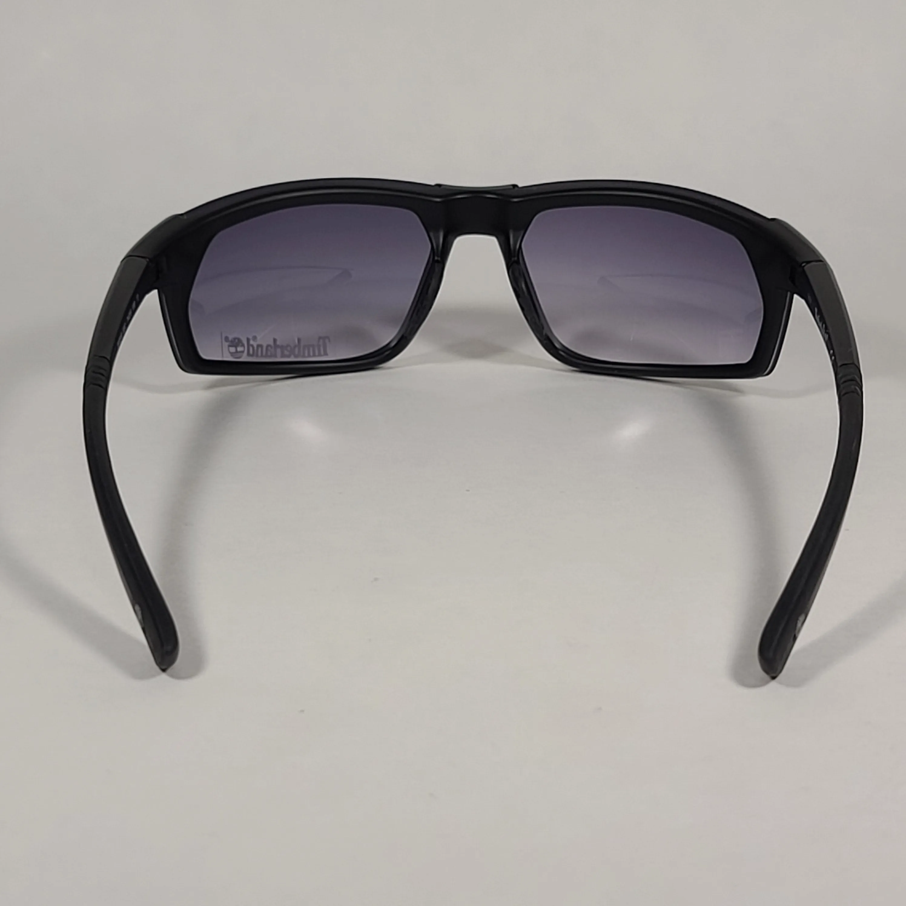 Timberland Sport Wrap Sunglasses Matte Black Gray Gradient Lens TB7219 02C