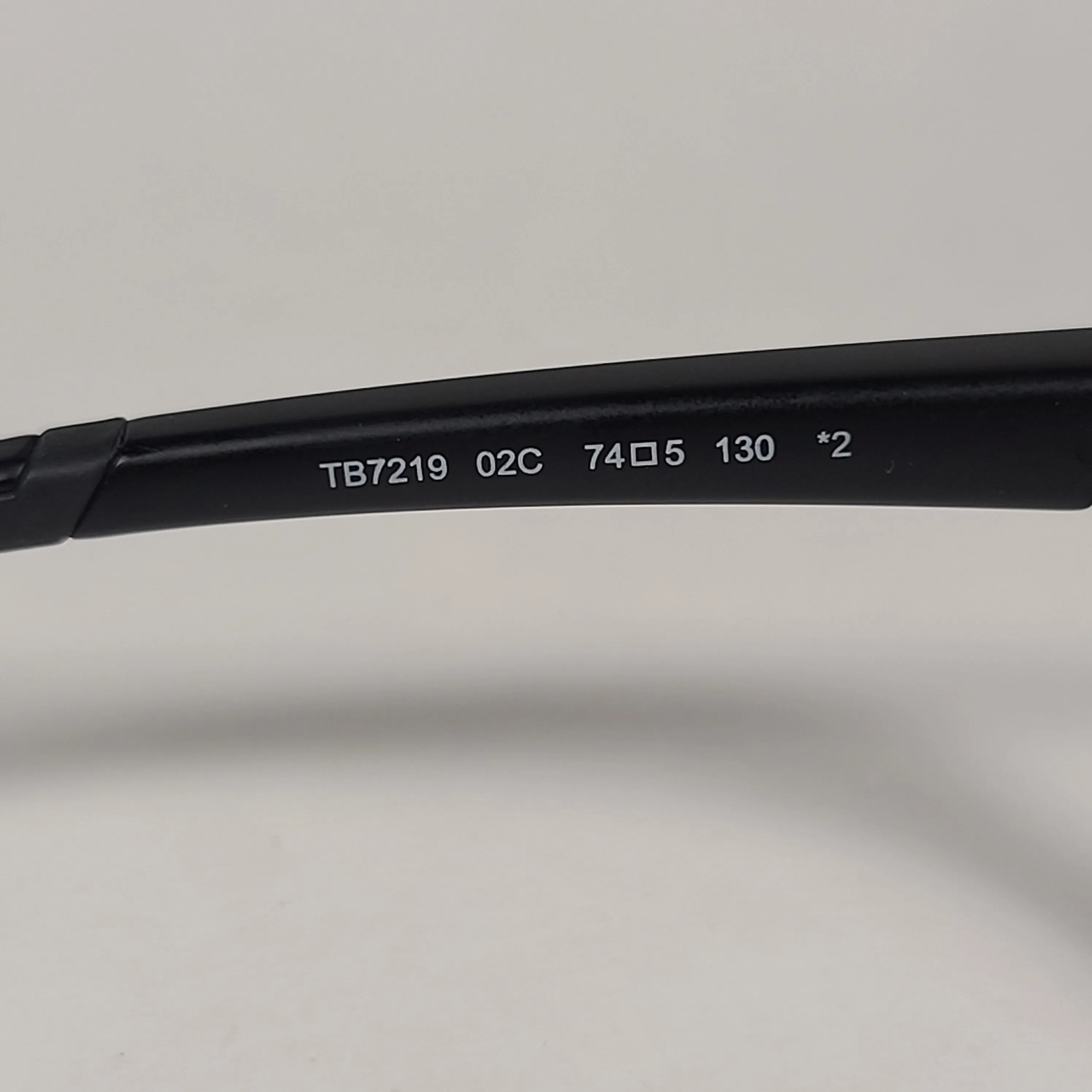 Timberland Sport Wrap Sunglasses Matte Black Gray Gradient Lens TB7219 02C