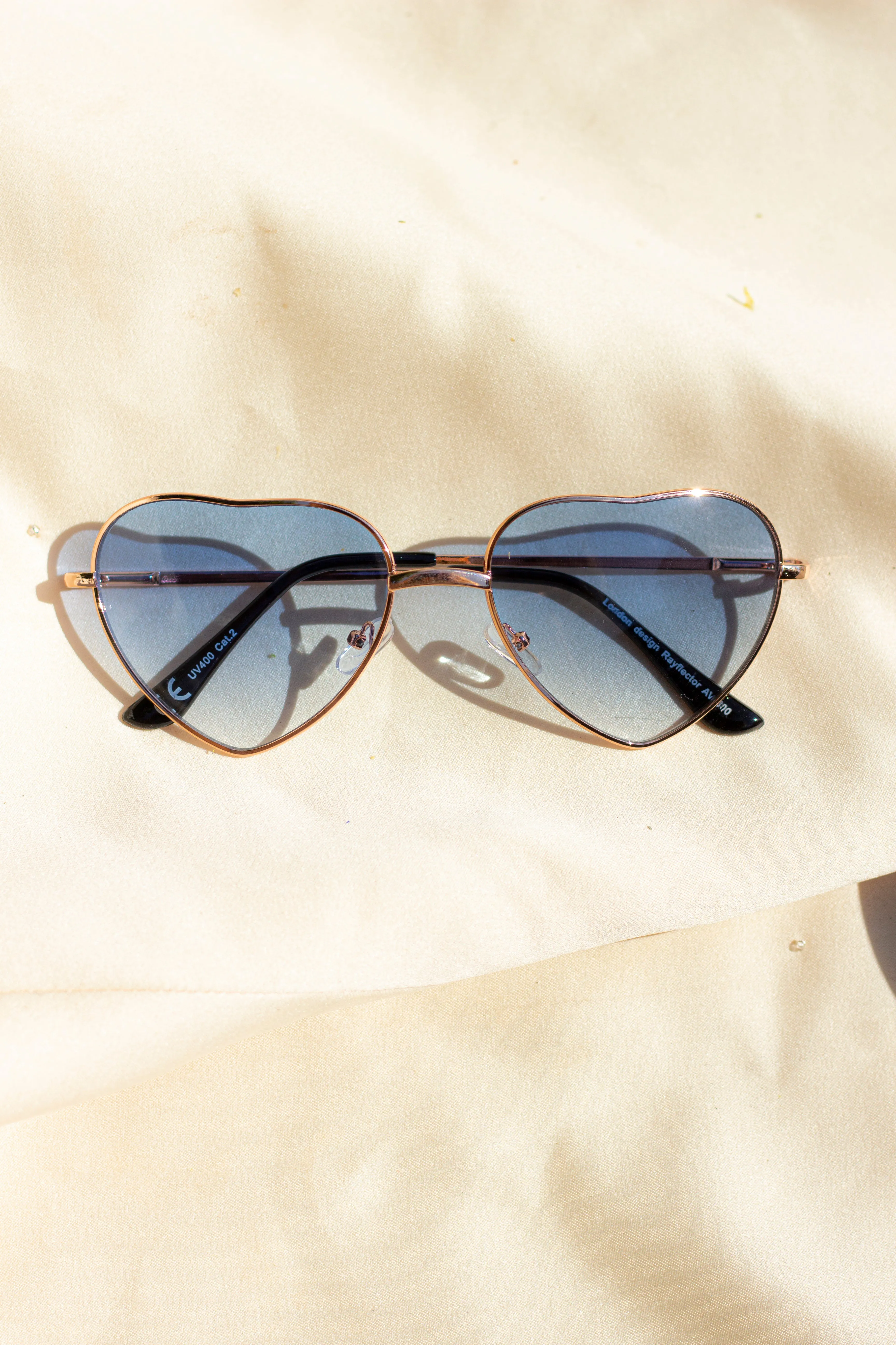 Tint Heart Frame Sunglasses