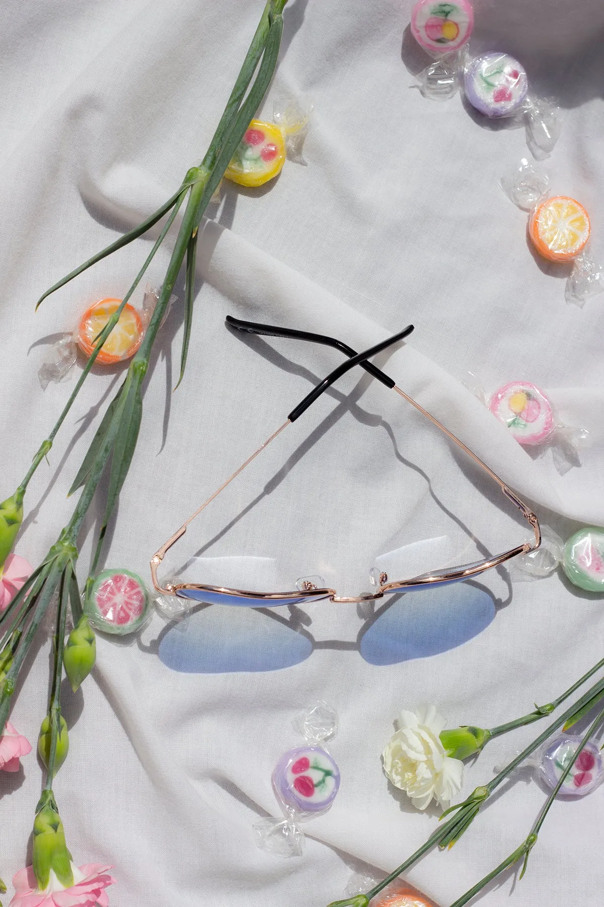 Tint Heart Frame Sunglasses