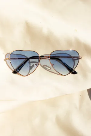 Tint Heart Frame Sunglasses