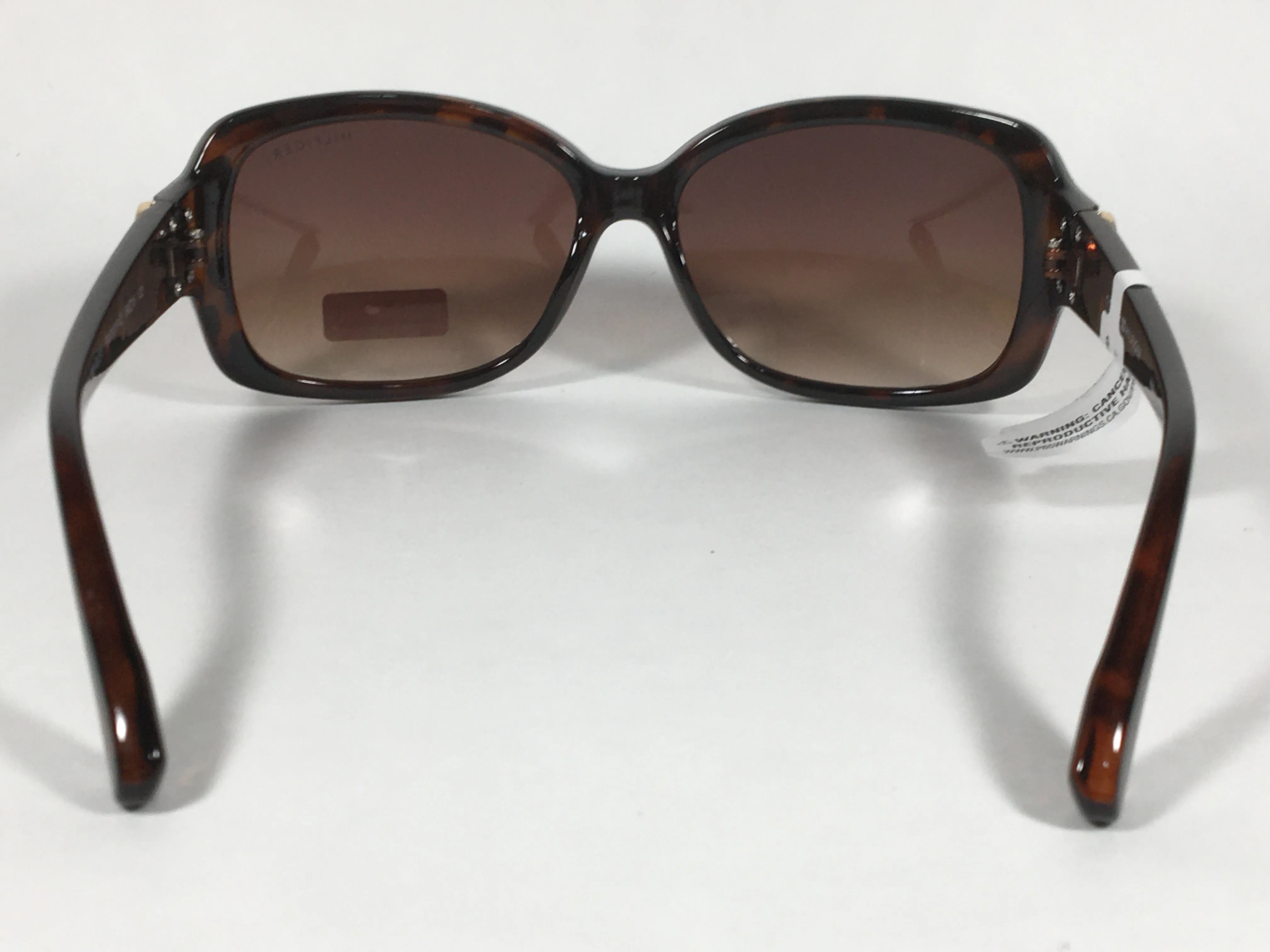 Tommy Hilfiger Quinn Oval Sunglasses Brown Tortoise Frame Brown Gradient Lens QUINN WP OL273