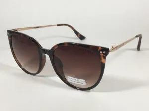Tommy Hilfiger "Bellatrix" WP OL475 Sunglasses Brown Tortoise And Gold Frame Brown Gradient Lens