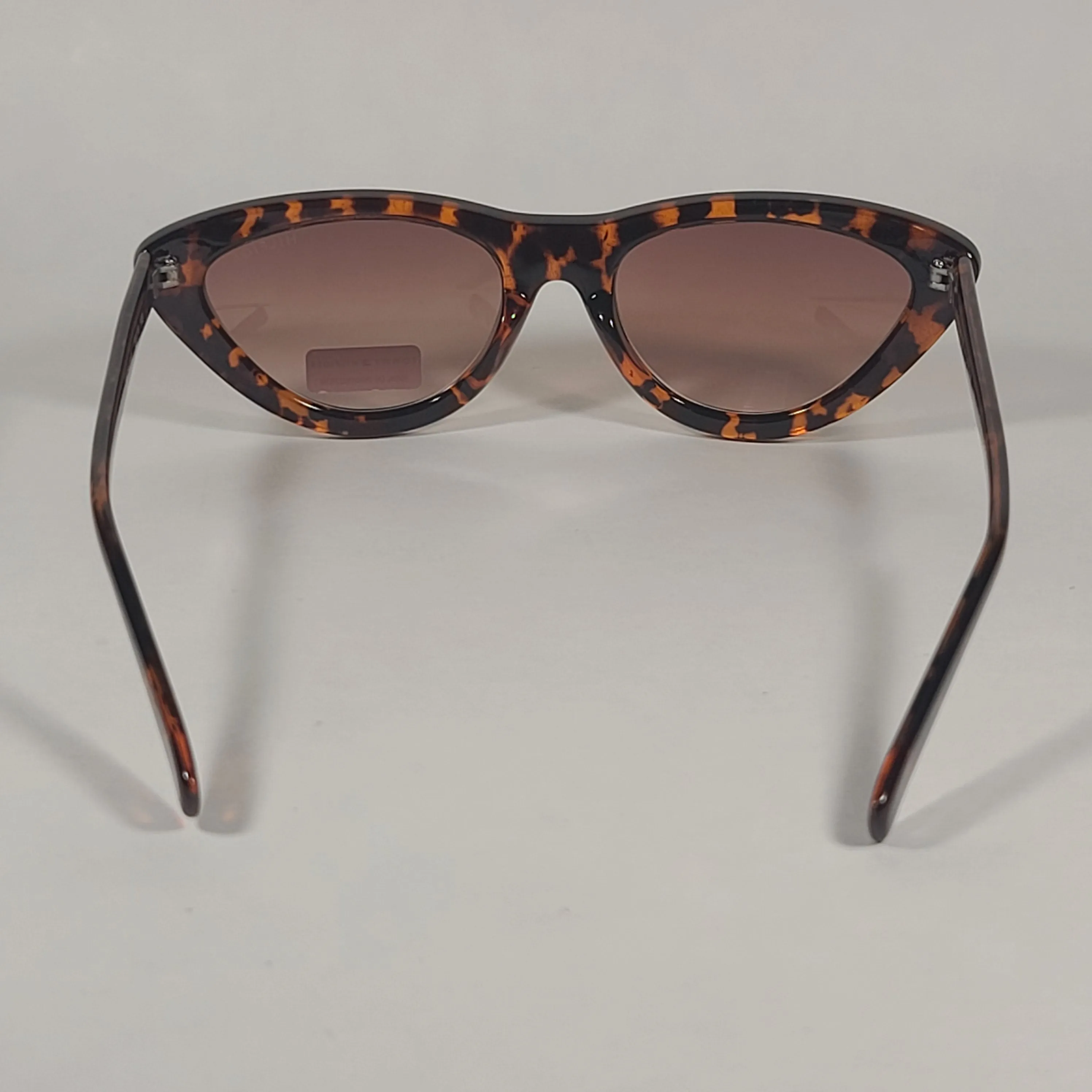 Tommy Hilfiger Rae Wide Cat Eye Sunglasses Brown Tortoise Gradient Lens RAE WP OL541