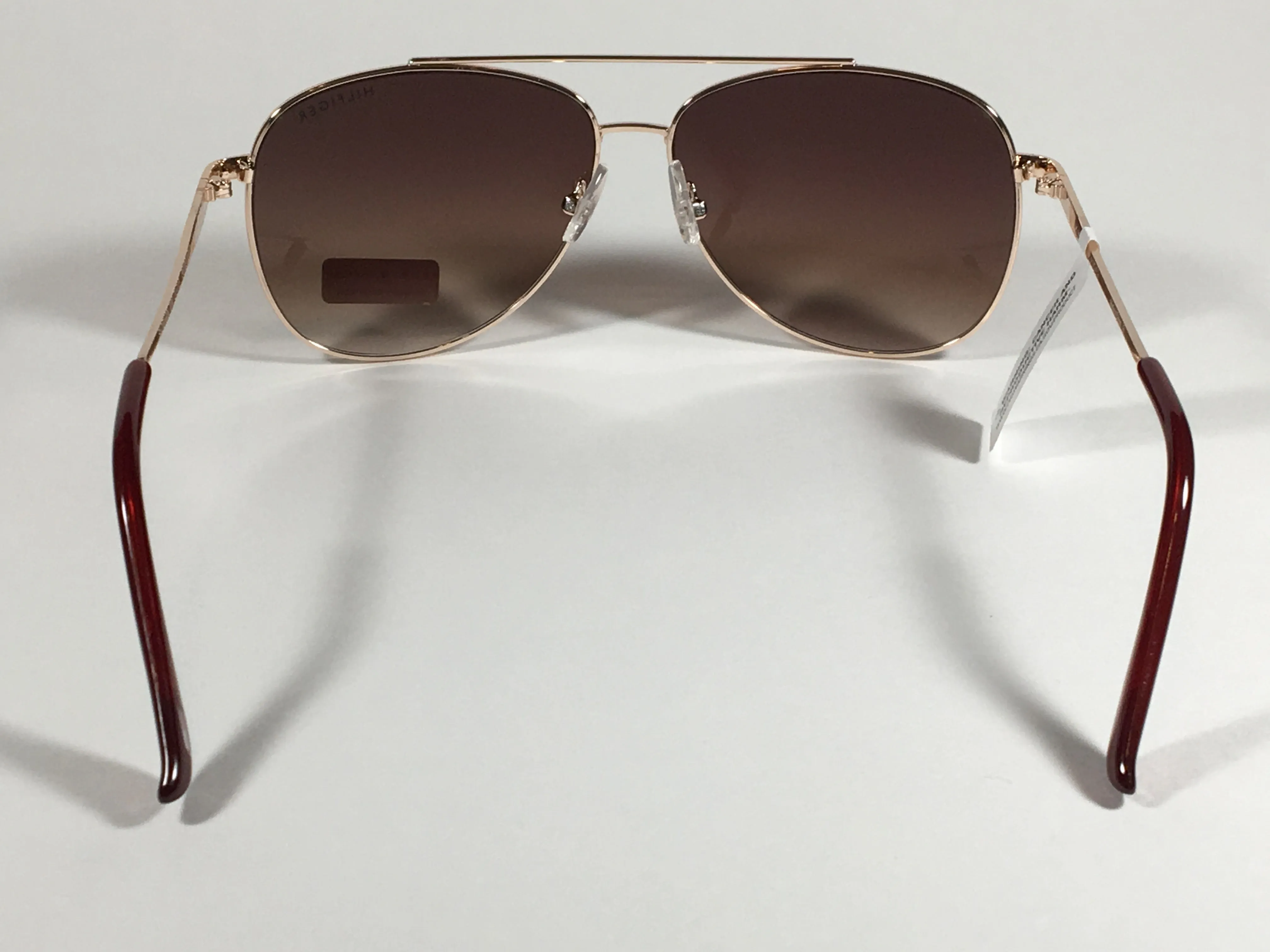 Tommy Hilfiger Siobhan Aviator Sunglasses Gold Bling Brown Gradient Lens SIOBHAN WM OL415