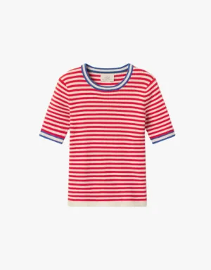 Trovata Farrah Sweater in Red Stripe