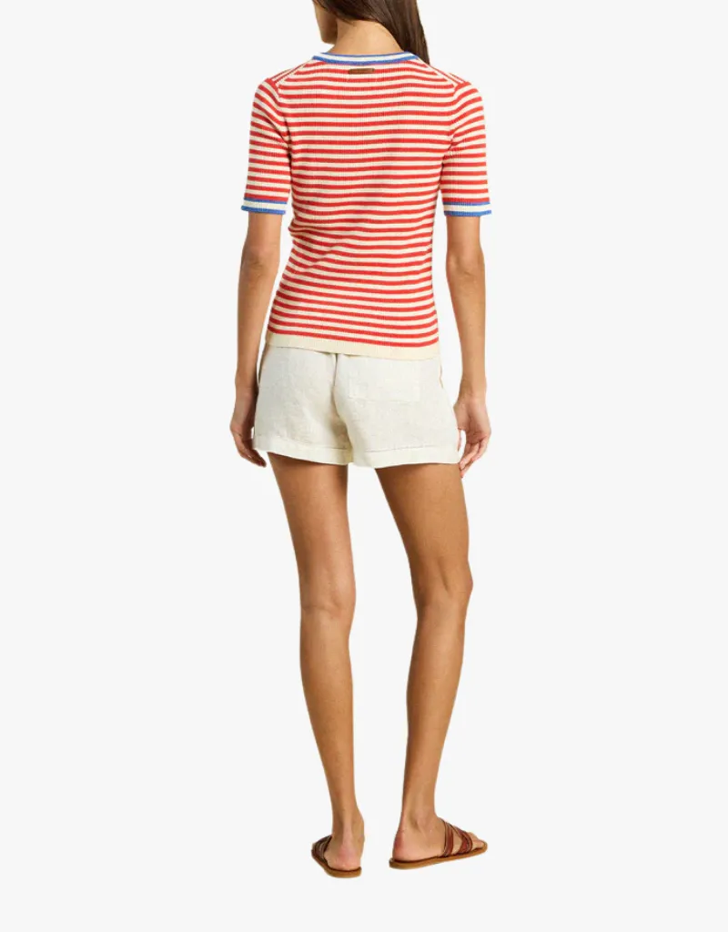 Trovata Farrah Sweater in Red Stripe