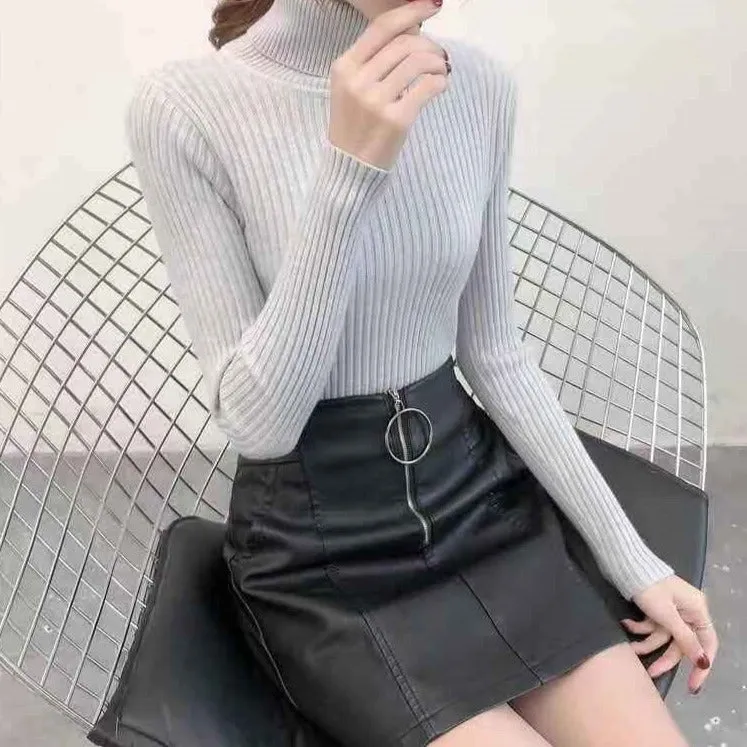 Turtleneck Aura™ | Women's Turtleneck Sweater | Soft Knit, Fitted Design & Cozy Warmth
