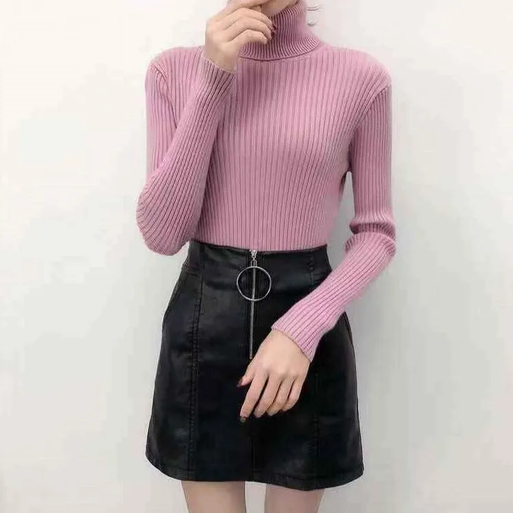 Turtleneck Aura™ | Women's Turtleneck Sweater | Soft Knit, Fitted Design & Cozy Warmth