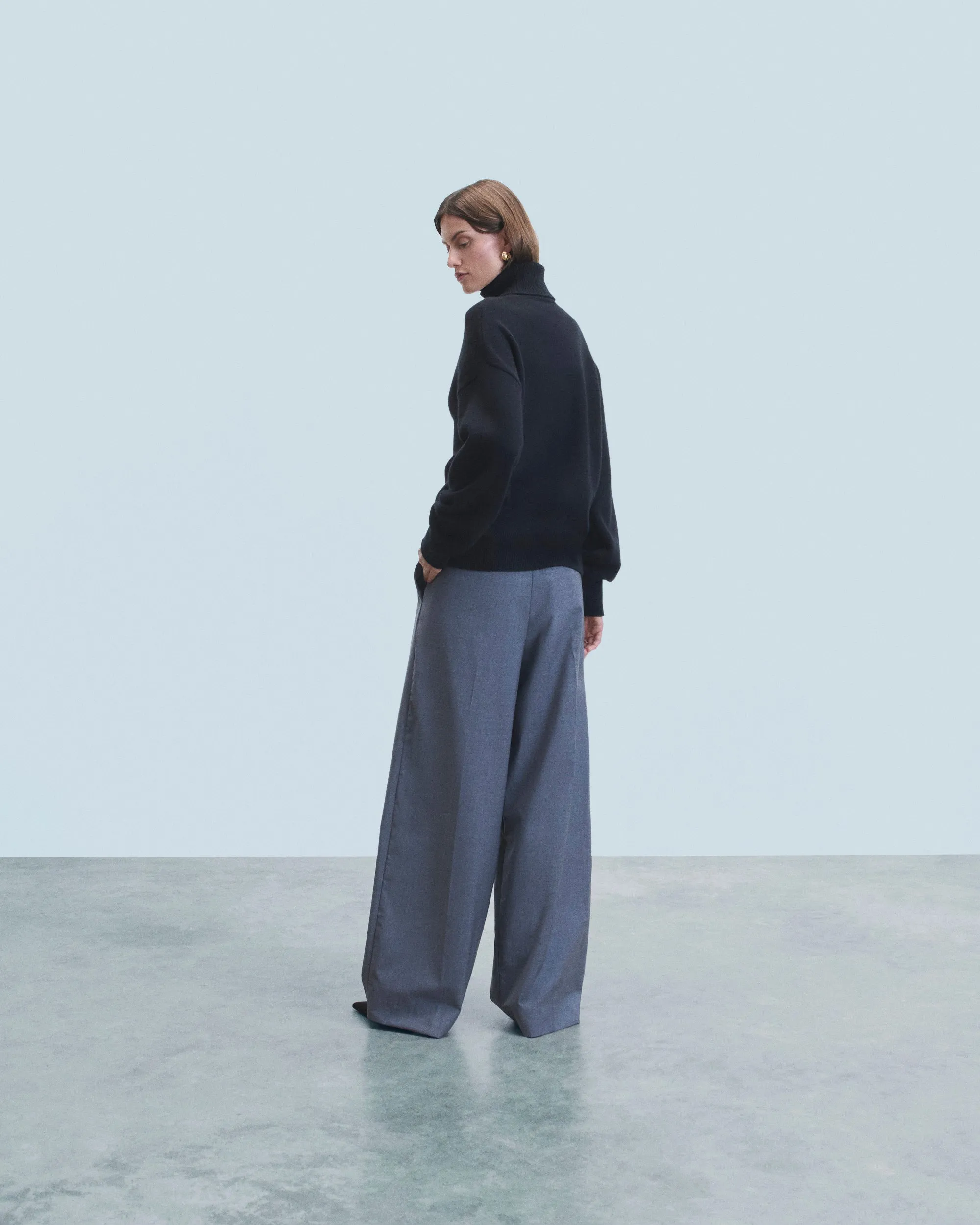Turtleneck Sweater (H24 / WOMEN / Black)