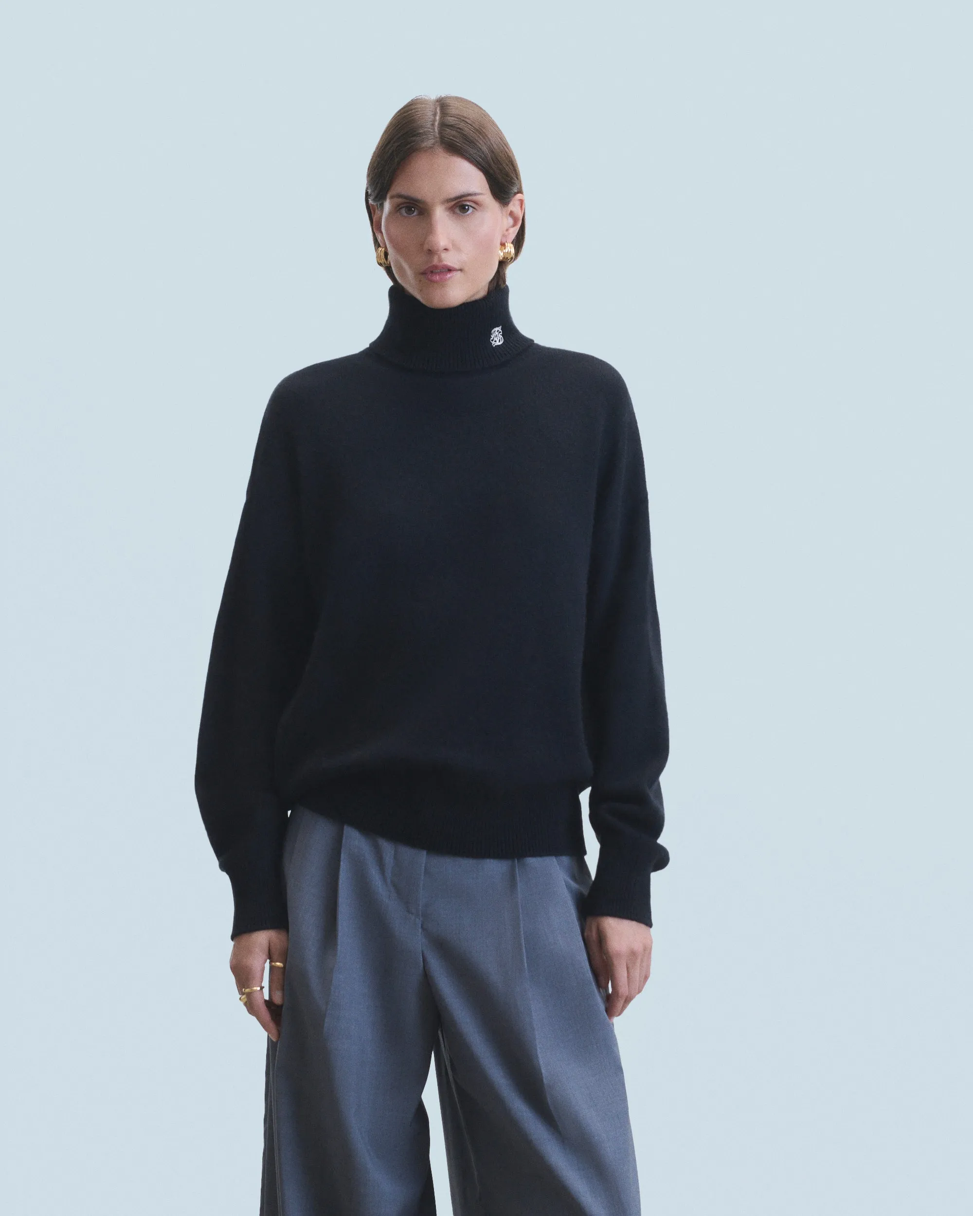 Turtleneck Sweater (H24 / WOMEN / Black)