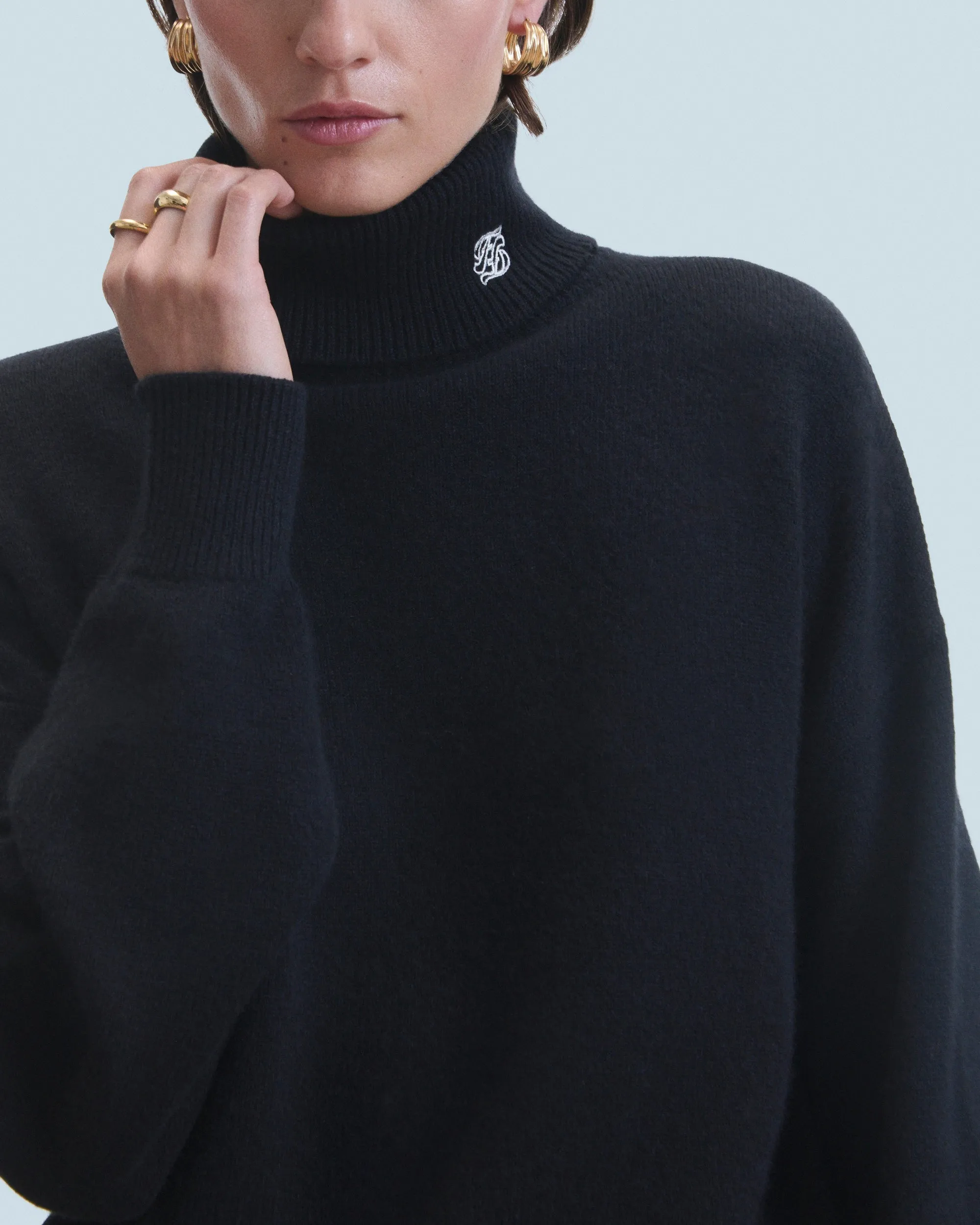 Turtleneck Sweater (H24 / WOMEN / Black)
